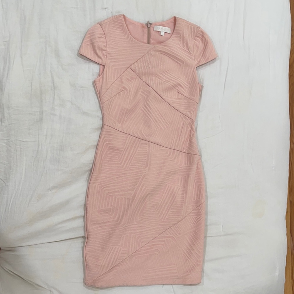 MM Couture Bodycon pink dress
